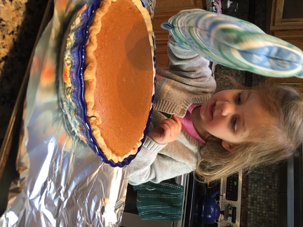 Papa s birthday pumpkin pie